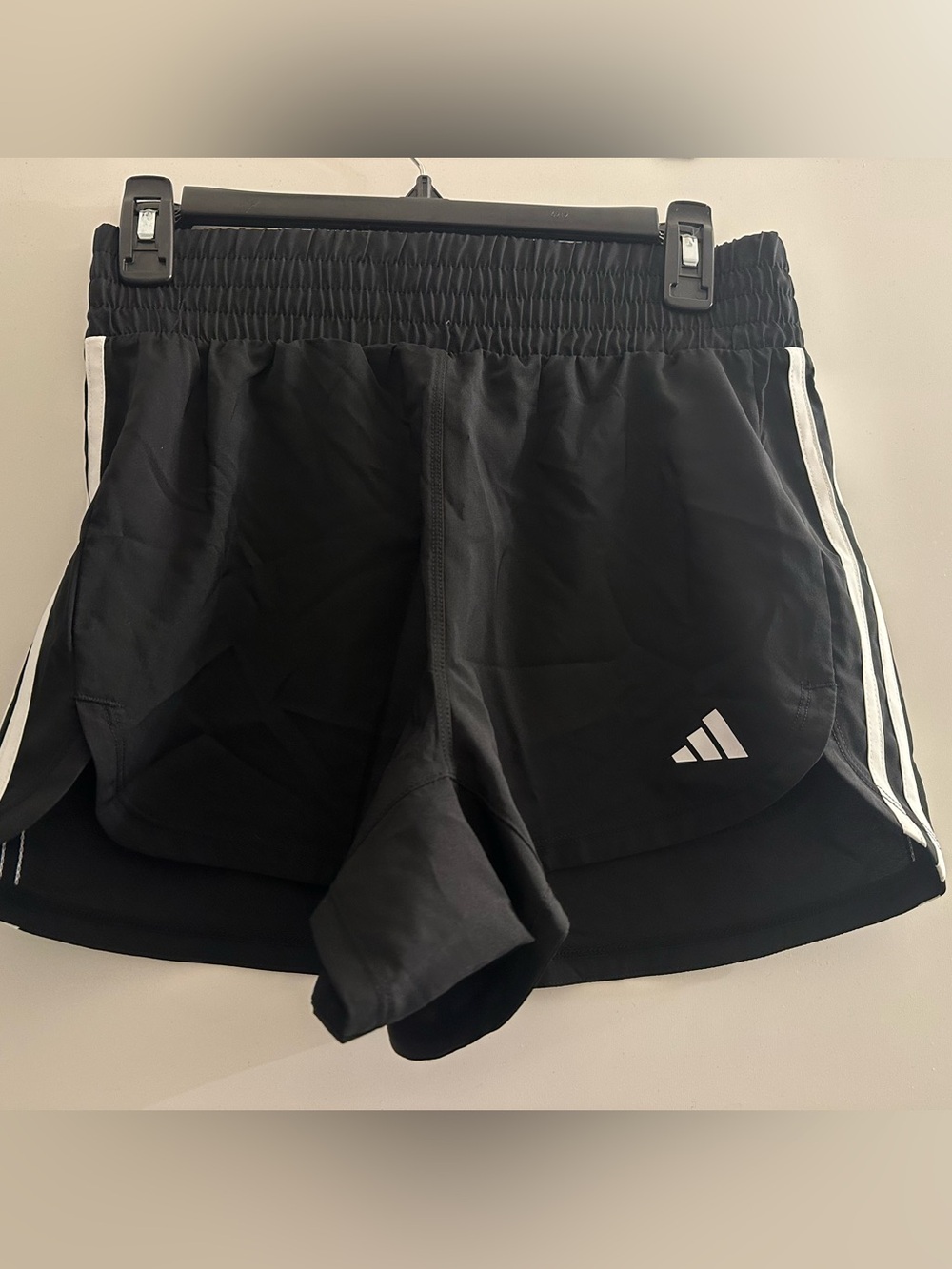 adidas Pacer Training 3-stripes Woven High rise shorts - Small - LIKE NEW